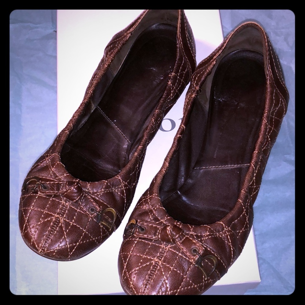 Dior ballet flats in brown Lambskin ballerina